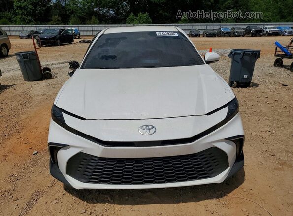 4T1DAACK0SU646616 2025 TOYOTA CAMRY White Front view