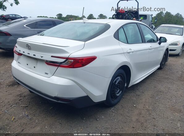 4T1DAACK0TU247142 2026 TOYOTA CAMRY White Rear right