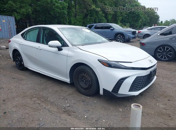 4T1DAACK0TU247142 2026 TOYOTA CAMRY White Rear interior view