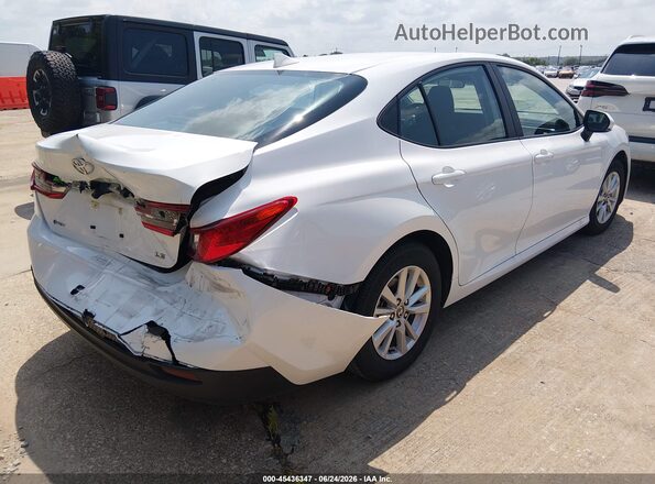 4T1DAACK0TU674045 2026 TOYOTA CAMRY White Հետևի աջ