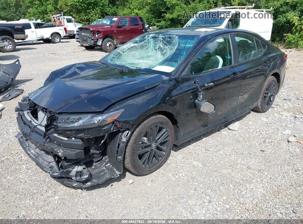 4T1DAACK0TU730615 2026 TOYOTA CAMRY Black Առջևի ձախ երեք քառորդ տեսարան