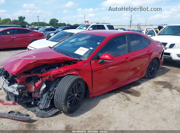 4T1DAACK1SU021612 2025 TOYOTA CAMRY Red Передня ліва чверть