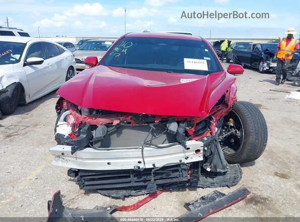4T1DAACK1SU021612 2025 TOYOTA CAMRY Red Вид задньої частини салону
