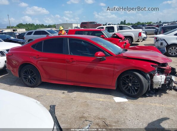4T1DAACK1SU021612 2025 TOYOTA CAMRY Red Панорамний вид салону 360°