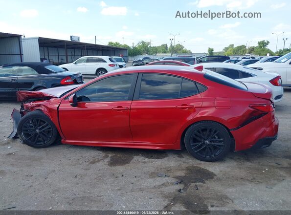4T1DAACK1SU021612 2025 TOYOTA CAMRY Red 