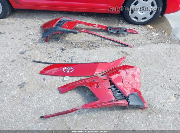 4T1DAACK1SU021612 2025 TOYOTA CAMRY Red Вид щитка приладів