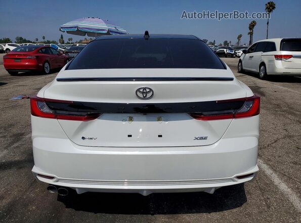 4T1DAACK1SU036949 2025 TOYOTA CAMRY White უკანა ხედი