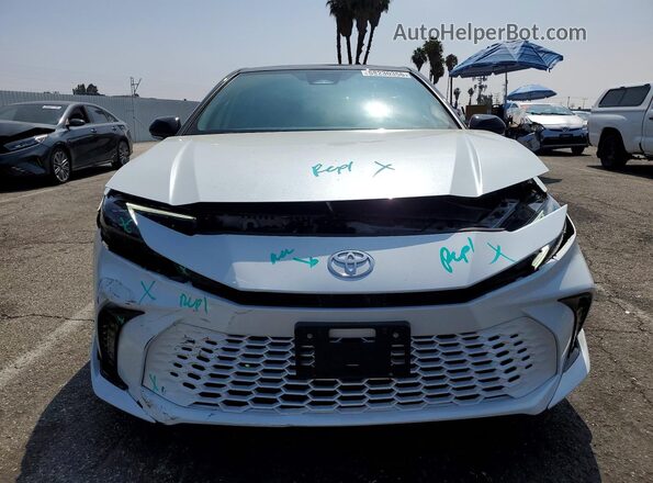 4T1DAACK1SU036949 2025 TOYOTA CAMRY White წინა ხედი