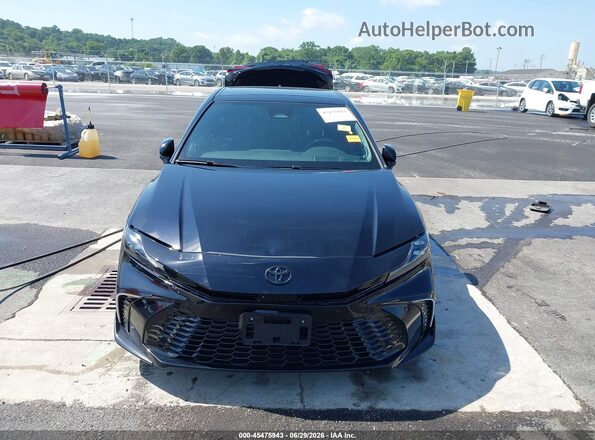 4T1DAACK1SU101184 2025 TOYOTA CAMRY Black უკანა სალონის ხედი