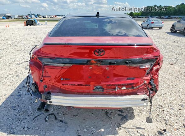 4T1DAACK1SU117837 2025 TOYOTA CAMRY Red Rear view