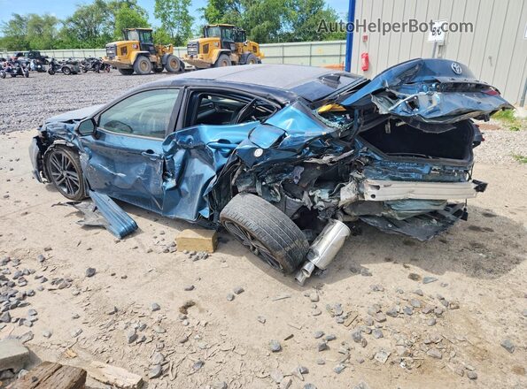 4T1DAACK1SU126490 2025 TOYOTA CAMRY Blue Tył lewy