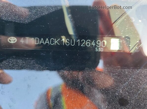 4T1DAACK1SU126490 2025 TOYOTA CAMRY Blue Widok komory silnika
