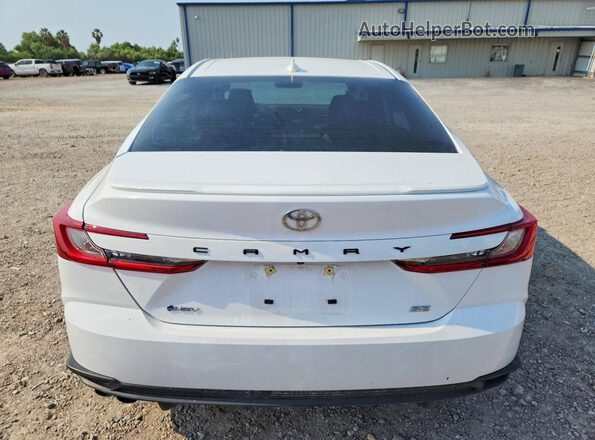 4T1DAACK1SU143046 2025 TOYOTA CAMRY White Vista trasera