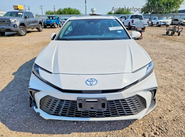 4T1DAACK1SU143046 2025 TOYOTA CAMRY White Vista frontal