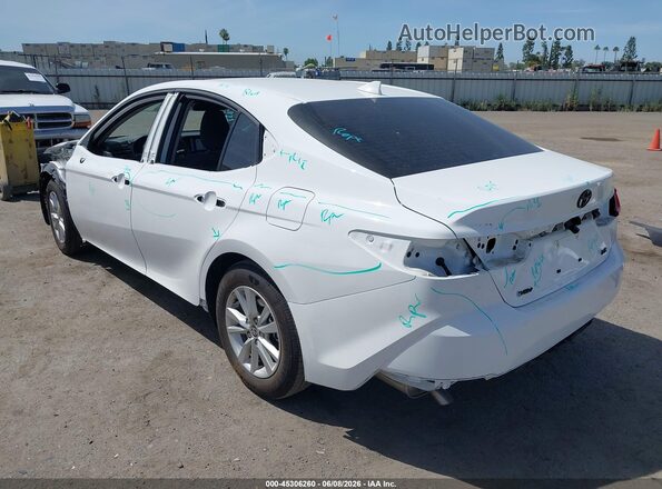 4T1DAACK1SU146335 2025 TOYOTA CAMRY White 