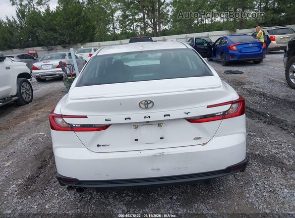 4T1DAACK1SU155231 2025 TOYOTA CAMRY Белый 