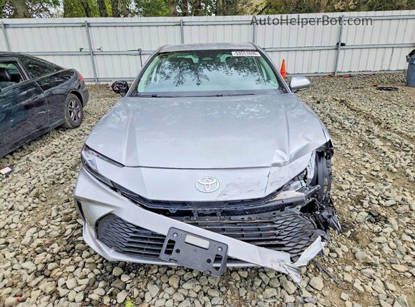4T1DAACK1SU156993 2025 TOYOTA CAMRY Silver Front view