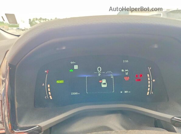 4T1DAACK1SU156993 2025 TOYOTA CAMRY Silver Instrument cluster view
