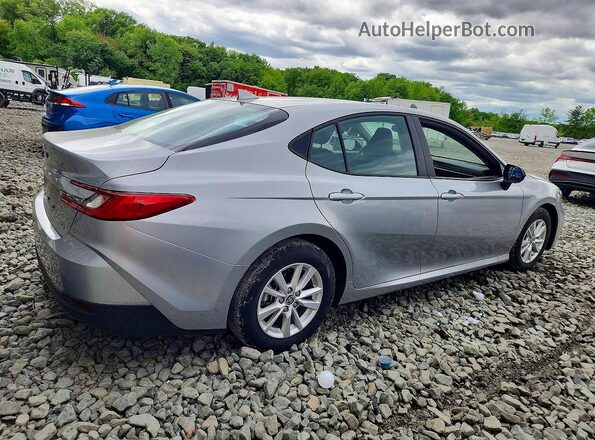 4T1DAACK1SU156993 2025 TOYOTA CAMRY Silver Rear right