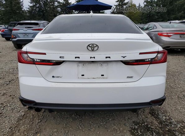 4T1DAACK1SU157934 2025 TOYOTA CAMRY White 