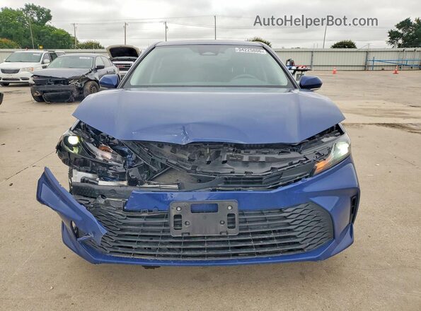 4T1DAACK1SU179075 2025 TOYOTA CAMRY Blue Vista frontal