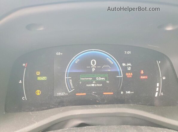4T1DAACK1SU179075 2025 TOYOTA CAMRY Blue Vista del cuadro de instrumentos