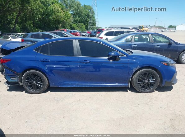4T1DAACK1SU192344 2025 TOYOTA CAMRY Синий Вид задней части салона