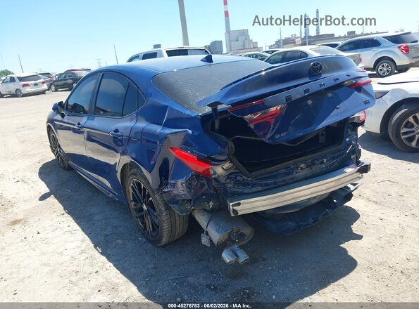 4T1DAACK1SU192344 2025 TOYOTA CAMRY Синий Задняя левая четверть