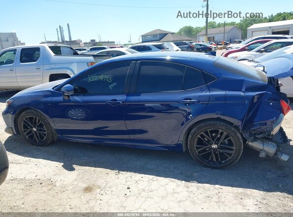 4T1DAACK1SU192344 2025 TOYOTA CAMRY Синий Панорамный вид салона 360°