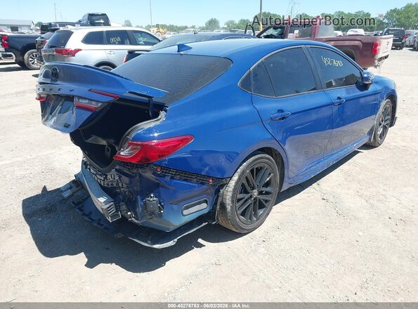 4T1DAACK1SU192344 2025 TOYOTA CAMRY Синий Задняя правая четверть
