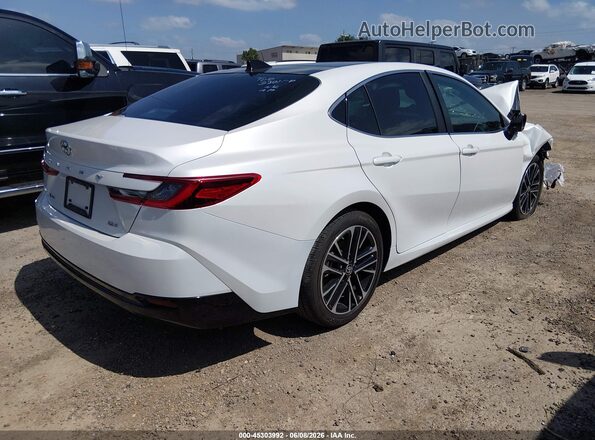 4T1DAACK1SU517025 2025 TOYOTA CAMRY White Задня права чверть