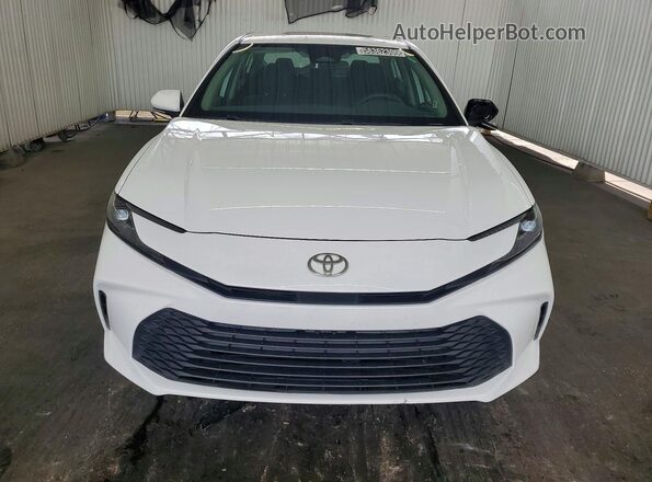 4T1DAACK1SU552356 2025 TOYOTA CAMRY White Vista frontal