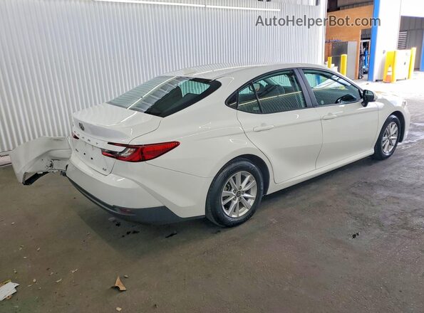 4T1DAACK1SU552356 2025 TOYOTA CAMRY White Trasero derecho
