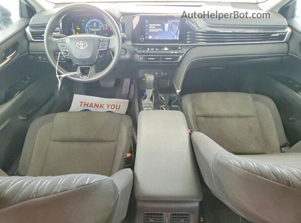 4T1DAACK1SU552356 2025 TOYOTA CAMRY White Vista del salpicadero