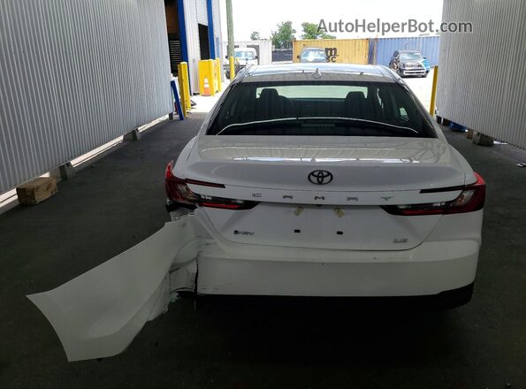 4T1DAACK1SU552356 2025 TOYOTA CAMRY White Vista trasera