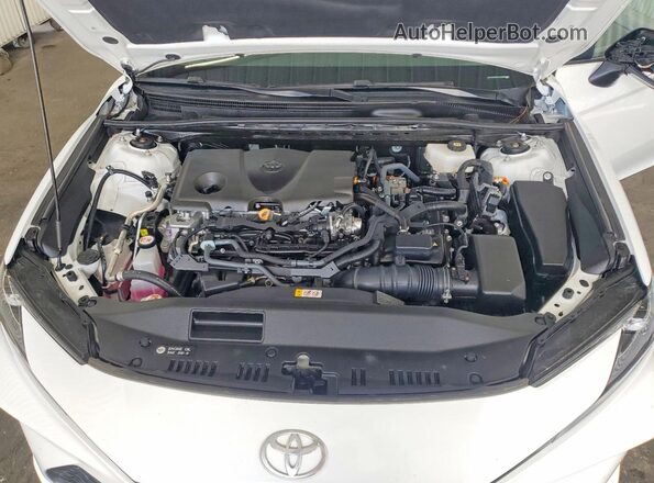 4T1DAACK1SU552356 2025 TOYOTA CAMRY White Vista interior trasera