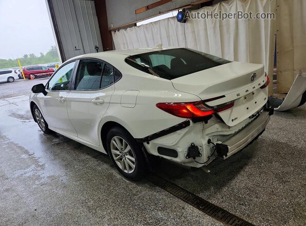 4T1DAACK1SU586247 2025 TOYOTA CAMRY White Rear left