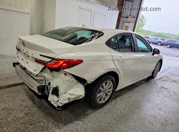4T1DAACK1SU586247 2025 TOYOTA CAMRY White Rear right