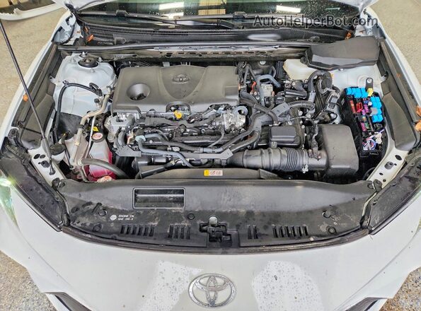 4T1DAACK1SU586247 2025 TOYOTA CAMRY White Rear interior view