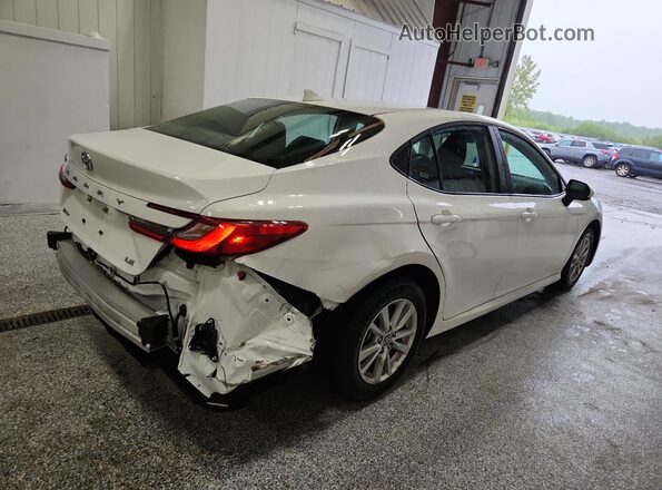 4T1DAACK1SU586247 2025 TOYOTA CAMRY White 
