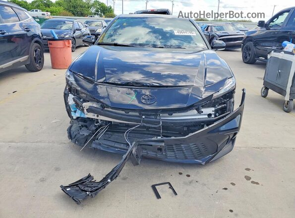 4T1DAACK1SU607355 2025 TOYOTA CAMRY Black Front view