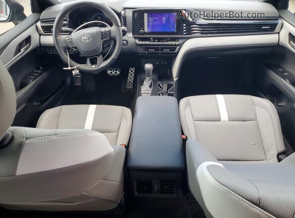 4T1DAACK1SU607355 2025 TOYOTA CAMRY Black Dashboard view