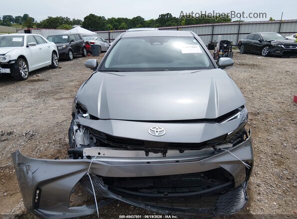 4T1DAACK1SU624818 2025 TOYOTA CAMRY Gray Instrument cluster view