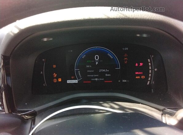 4T1DAACK1TU270266 2026 TOYOTA CAMRY Black Instrument cluster view