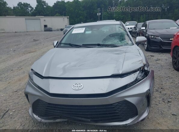 4T1DAACK2SU005287 2025 TOYOTA CAMRY Silver ხელსაწყოთა პანელის ხედი