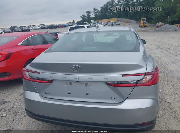 4T1DAACK2SU005287 2025 TOYOTA CAMRY Silver 