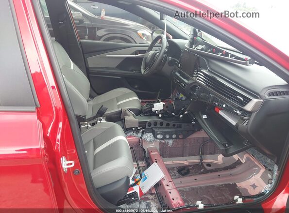 4T1DAACK2SU007797 2025 TOYOTA CAMRY Red Front interior view