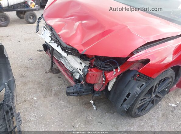 4T1DAACK2SU010599 2025 TOYOTA CAMRY Red წინა ხედი
