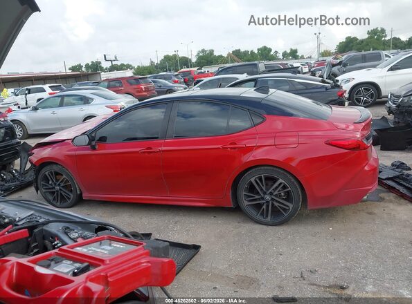 4T1DAACK2SU010599 2025 TOYOTA CAMRY Red 