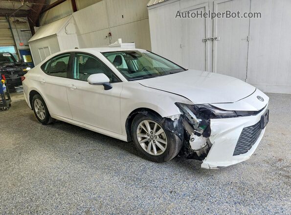 4T1DAACK2SU022218 2025 TOYOTA CAMRY White Առջևի աջ